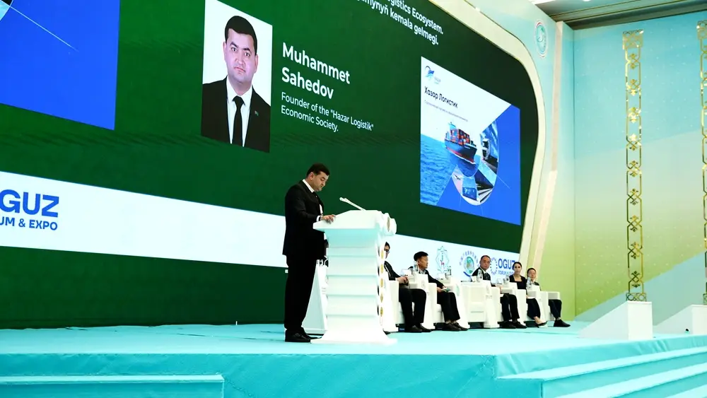 Hazar Logistik Showcased Its Potential at the Turkmen–Chinese Business Forum