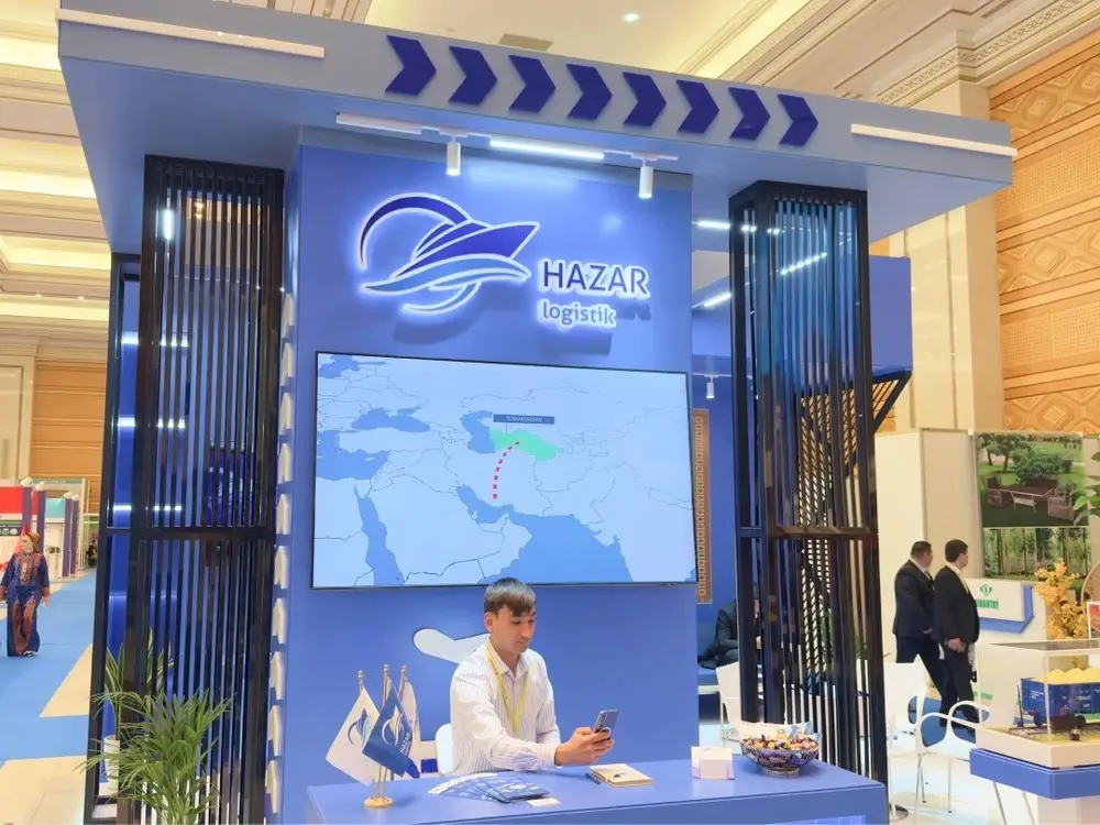 Logistics without Borders: Hazar Logistik showcases logistics solutions at the International Exhibition “Cooperation and Development” in Ashgabat